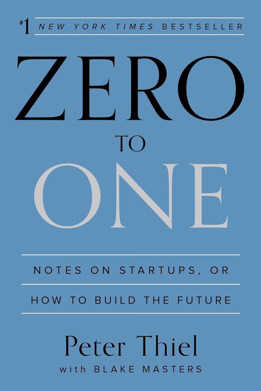 Zero to One cover