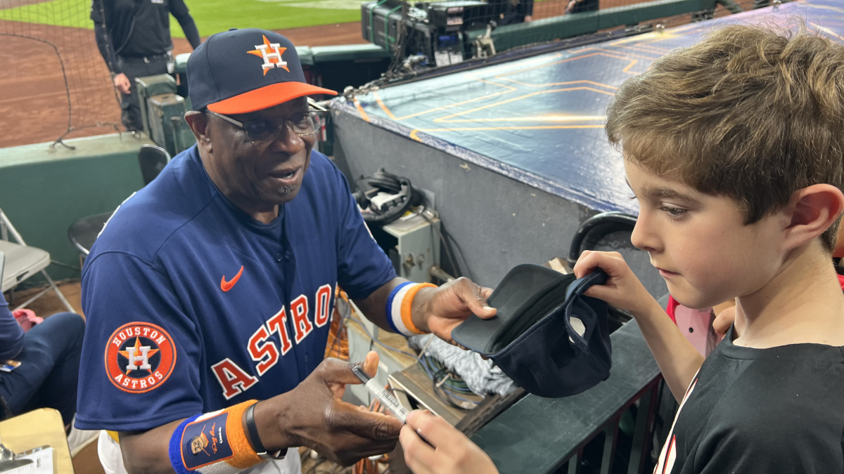 Minute Maid Park – Meeting Dusty Baker
